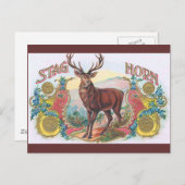  Stag Briefkaart (Voorkant / Achterkant)