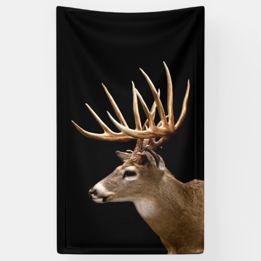 Stag Buck Deer Spandoek (Verticaal)