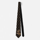 Stag Buck Deer Stropdas (Voorkant)