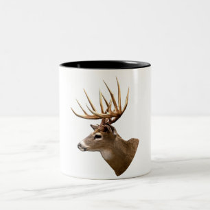 Stag Buck Deer Tweekleurige Koffiemok