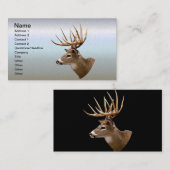 Stag Buck Deer Visitekaartje (Voorkant / Achterkant)