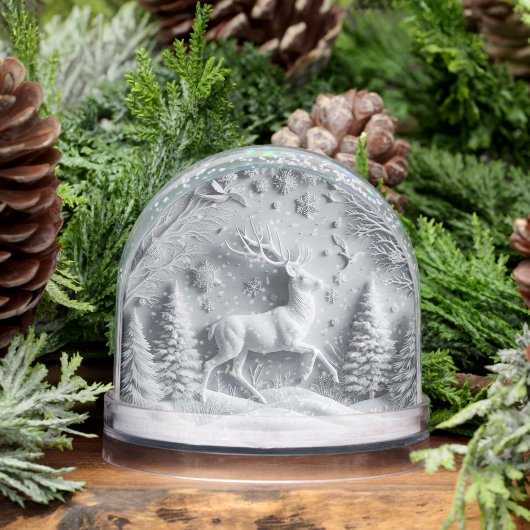 Stag Deer with With Poem Personalized (Hiver)