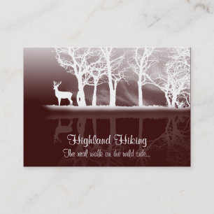 Stag in Dusk Visitekaartje