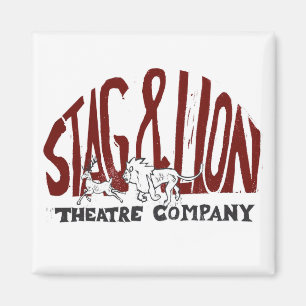 Stag & Lion Magnet Magneet