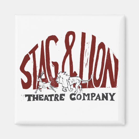 Stag & Lion Magnet Magneet (Voorkant)