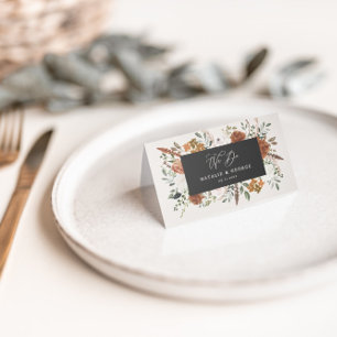 Stag rustige botanische bruiloft terracotta floral