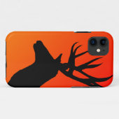 Stag Silhouette iPhone 5 Coque (Dos (Horizontal))