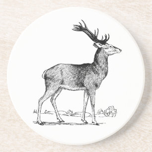 Stag Zandsteen Onderzetter