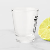 Stage-beheer Shot Glas (Links)