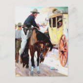 Stage Coach Briefkaart (Voorkant)