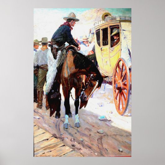 Stage Coach Poster (Voorkant)