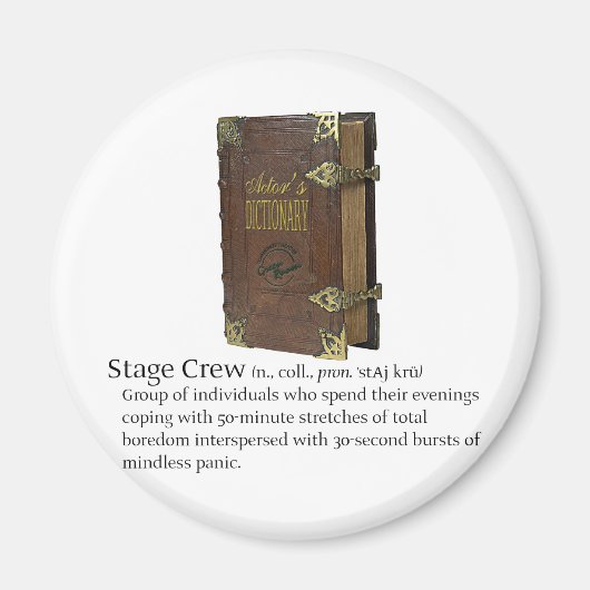 Stage Crew Magneet (Voorkant)