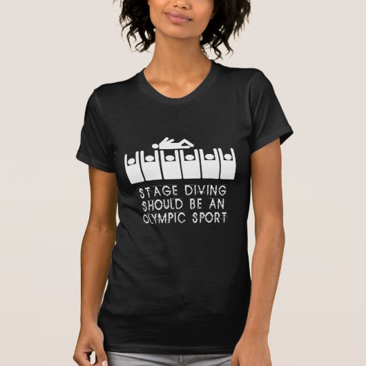 Stage Diving T-shirt (Voorkant)