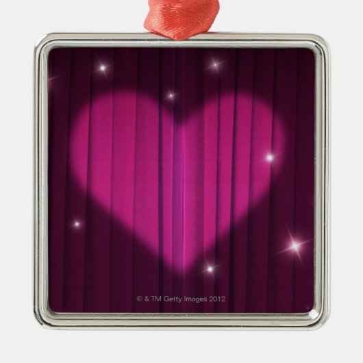 Stage-gordijn Metalen Ornament (Voorkant)