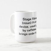 Stage Manager Definitie Mok (Voorkant links)