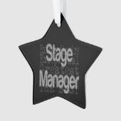 Stage Manager Extraordinaire (devant)