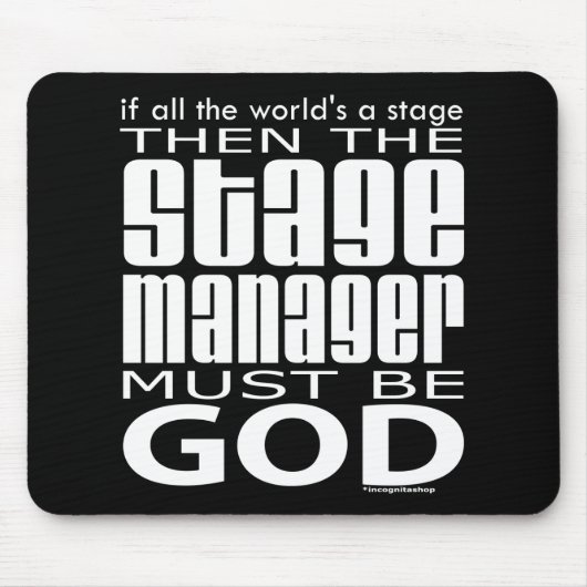 Stage Manager God Muismat (Voorkant)