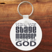 Stage Manager God Sleutelhanger (Voorkant)