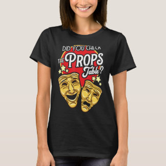 Stage Manager heeft u de concepttest gecontroleerd T-shirt