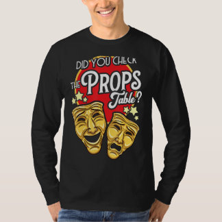 Stage Manager heeft u de concepttest gecontroleerd T-shirt