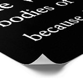 Stage Manager's gebedje Poster (Hoek)