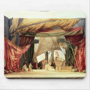 Stage model voor de opera 'Tristan and Isolde' Muismat