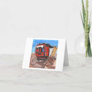 Stagecoach Bedankkaart