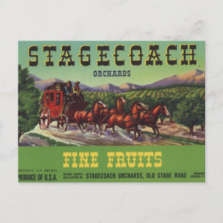 Stagecoach Briefkaart