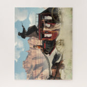 Stagecoach Chase Legpuzzel (Verticaal)