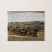Stagecoach Old West  Legpuzzel (Horizontaal)