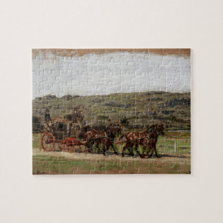 Stagecoach Old West  Legpuzzel