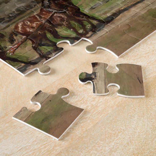 Stagecoach Old West  Legpuzzel (Zijkant)