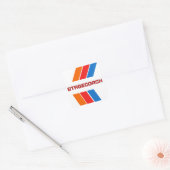 Stagecoach Vierkante Sticker (Envelop)
