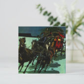 STAGECOACH WESTERN CHRISTMAS TREE INVITATION (Debout devant)