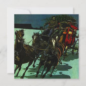 STAGECOACH WESTERN CHRISTMAS TREE INVITATION (Devant)