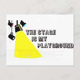 StageIsMyPlayground Briefkaart