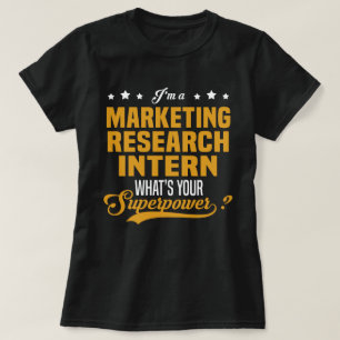 stagiair marketingonderzoek t-shirt