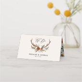 Stagrustige botanische bruiloft terracotta floral (Voorkant)