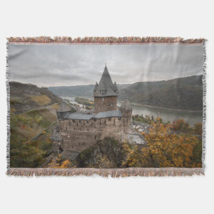 Stahleck Castle Bacharach Duitsland Deken