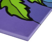 Stain Glass Daisies Cutting Board Snijplank (Hoek)