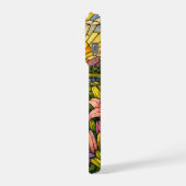 Stain Glass Lilies Butterflies and Sunshine (Côté gauche)