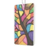 Stain glass tree art  luchtverfrisser (Links)