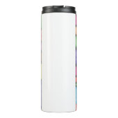 Stain glass tree art  thermosbeker (Achterkant)