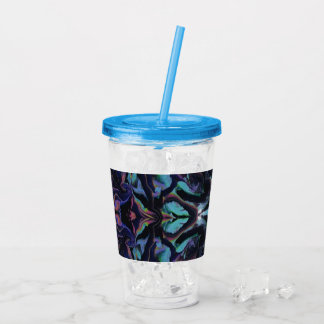 Stained Glass Acrylic Pour Tumbler Acryl Drinkbeker