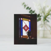 Stained glass Beamish Museum Briefkaart (Staand voorkant)