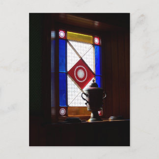 Stained glass Beamish Museum Briefkaart