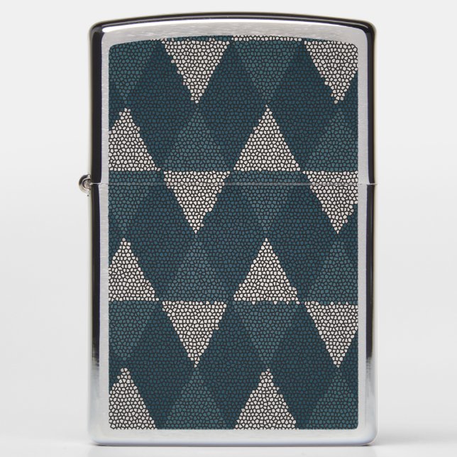 Stained Glass Blue Diamond (Voorkant)