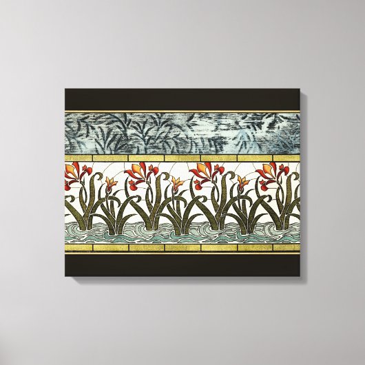 Stained Glass Canvas Afdruk (Voorkant)