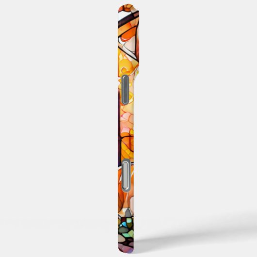 Stained Glass Deer Case-Mate iPhone Case (Achterkant / Rechts)