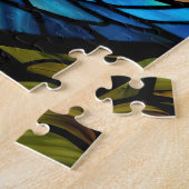 Stained Glass Dragon Jigsaw Puzzle (Côté)